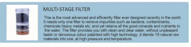 12l Mineral Activated Carbon Filter Bottle